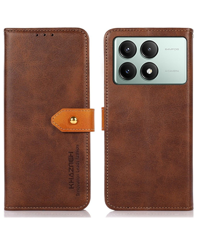 Housse Poco X6 Pro KHAZNEH Folio Flip