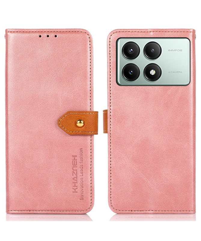 Housse Poco X6 Pro KHAZNEH Folio Flip