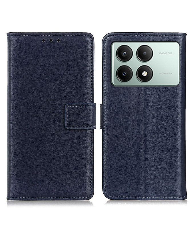 Housse Poco X6 Pro simili cuir basique