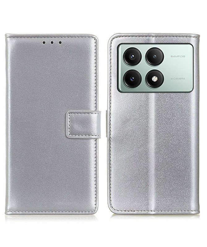 Housse Poco X6 Pro simili cuir basique