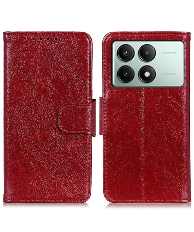 Housse Poco X6 Pro Style Cuir Vieilli