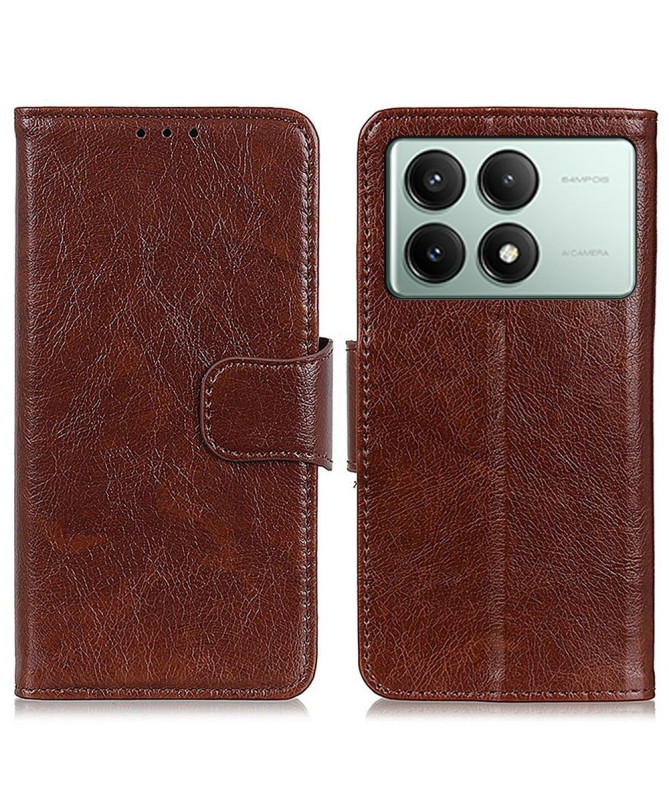 Housse Poco X6 Pro Style Cuir Vieilli