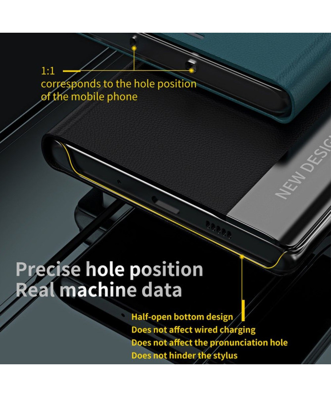 Etui Poco X6 Pro Business effet cuir Magnet