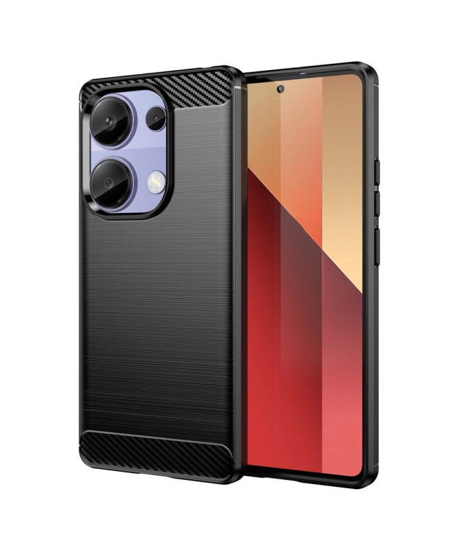 Xiaomi Redmi Note 13 Pro 4G / Poco M6 Pro 4G - Coque effet brossé silicone