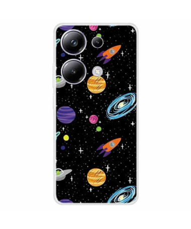 Coque Xiaomi Redmi Note 13 Pro 4G / Poco M6 Pro 4G illustration espace