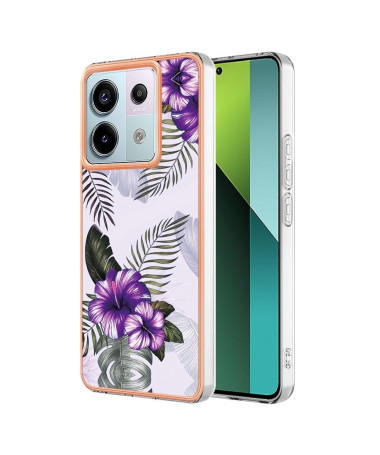 Coque Xiaomi Redmi Note 13 Pro 5G / Poco X6 Fleurs Exotiques