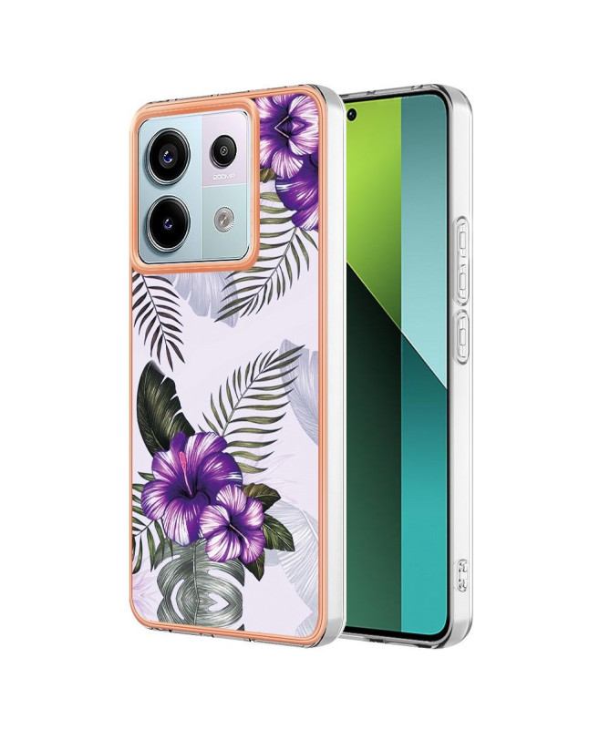 Coque Xiaomi Redmi Note 13 Pro 5G / Poco X6 Fleurs Exotiques