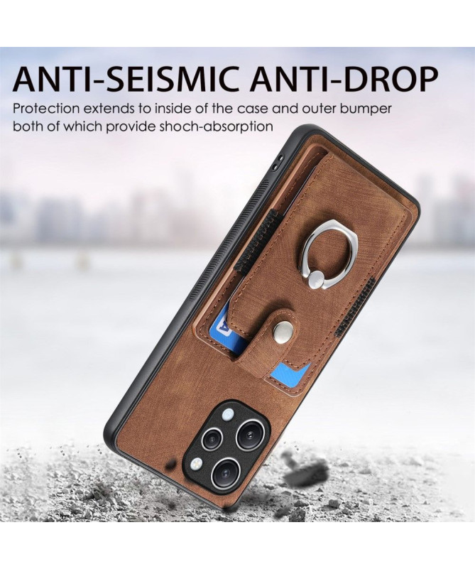 Coque Xiaomi Redmi 12 5G / Poco M6 Pro 5G avec Fentes et Anneau