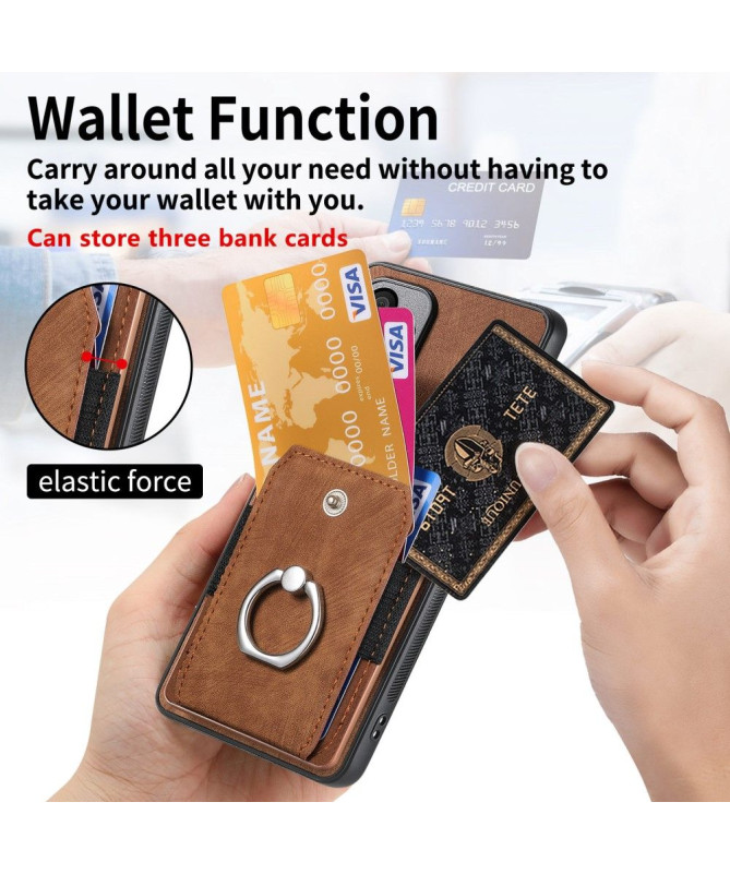 Coque Xiaomi Redmi 12 5G / Poco M6 Pro 5G avec Fentes et Anneau