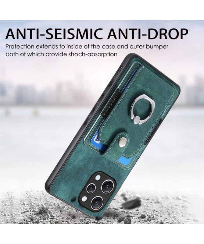 Coque Xiaomi Redmi 12 5G / Poco M6 Pro 5G avec Fentes et Anneau