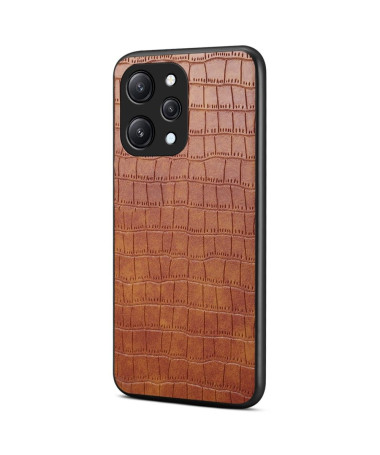 Coque Xiaomi Redmi 12 / Poco M6 Pro 5G Simili Cuir Crocodile