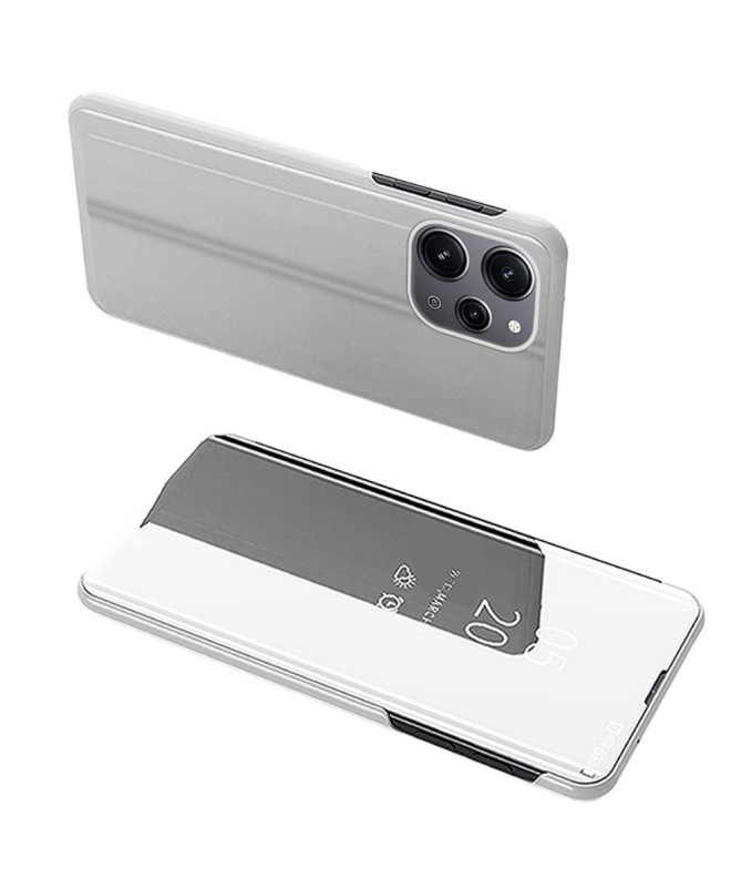 Coque Xiaomi Redmi 12 / Poco M6 Pro 5G avec rabat effet miroir