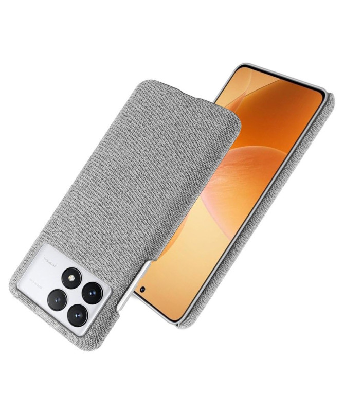 Coque Poco F6 Pro revêtement tissu
