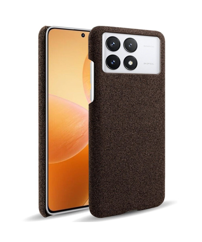 Coque Poco F6 Pro revêtement tissu