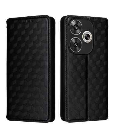 Housse Poco F6 flip cover design géométrie