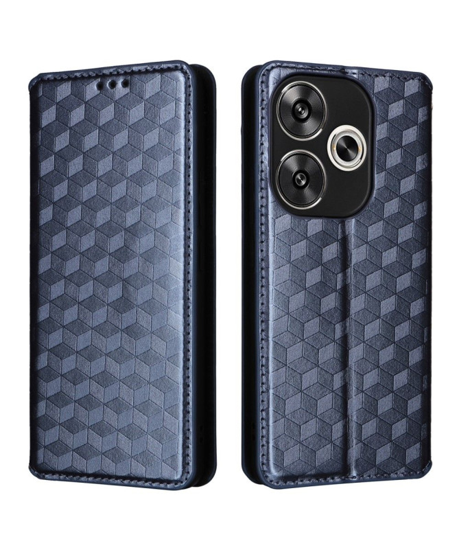 Housse Poco F6 flip cover design géométrie