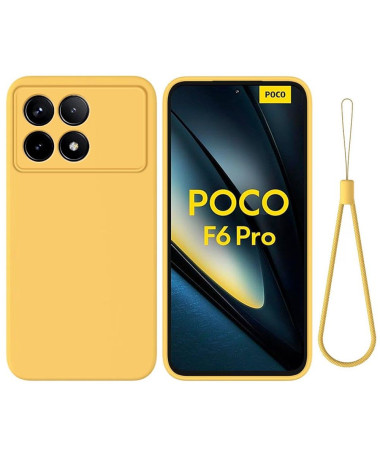 Coque Poco F6 Pro Puro silicone liquide