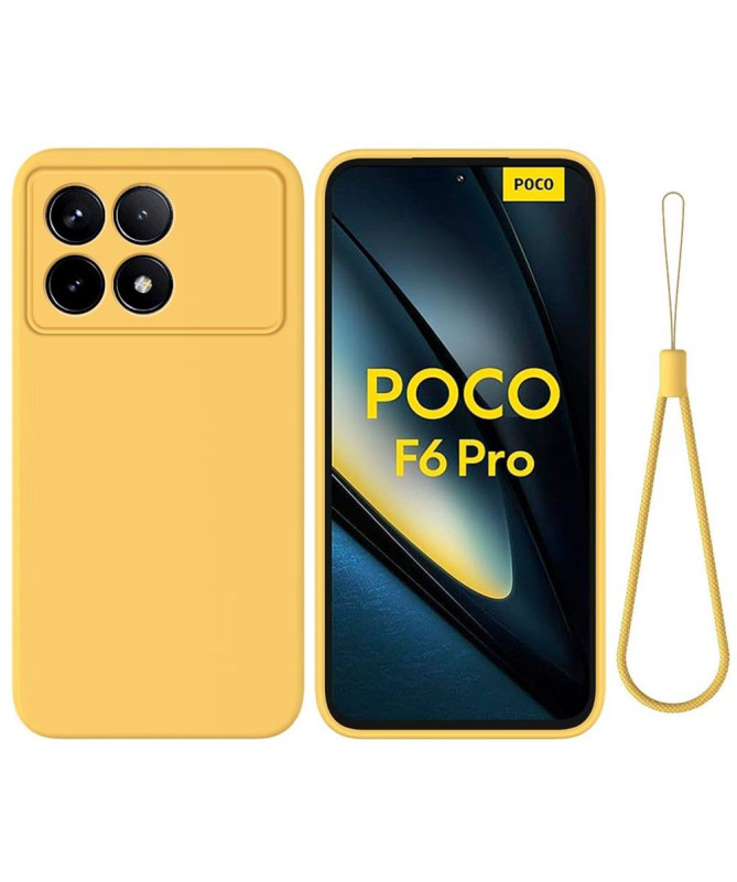 Coque Poco F6 Pro Puro silicone liquide