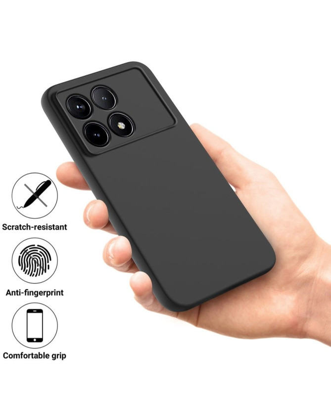 Coque Poco F6 Pro Puro silicone liquide