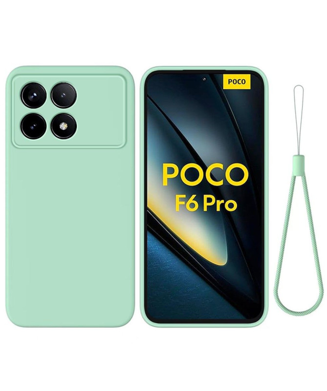 Coque Poco F6 Pro Puro silicone liquide