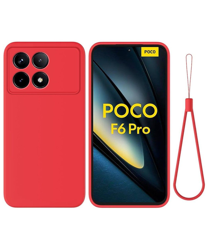 Coque Poco F6 Pro Puro silicone liquide