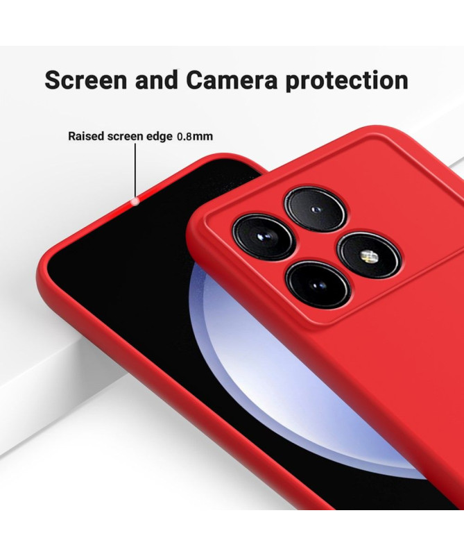 Coque Poco F6 Pro Puro silicone liquide