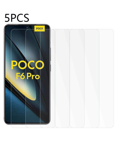 Pack de 5 films protecteurs pour Poco F6 Pro