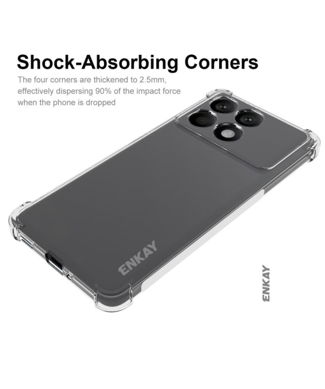 Protection Coque Poco F6 Pro ENKAY Transparent