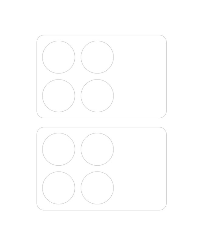 Verre Trempé Poco M6 Pro 4G pour lentille (2 pièces)