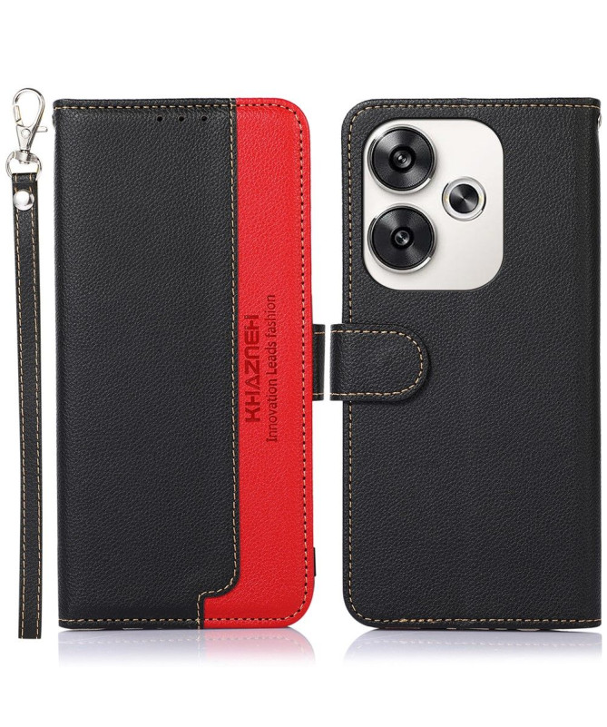 Housse Poco F6 KHAZNEH coutures apparentes