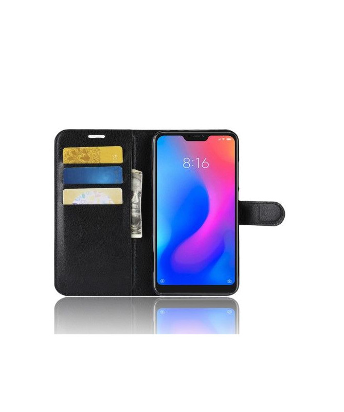 Housse Xiaomi Redmi Note 6 Pro Style cuir porte-cartes
