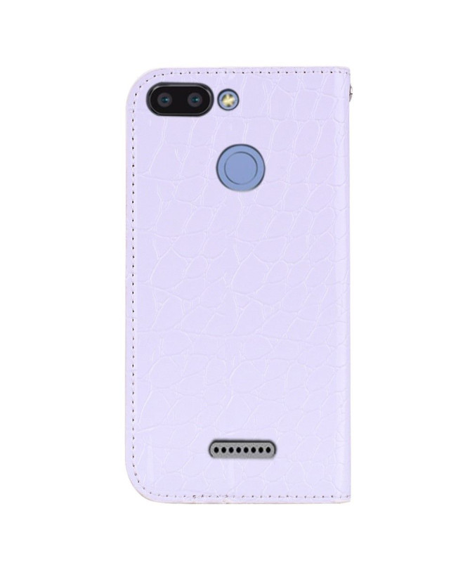 Xiaomi Redmi 6 - Étui luxury croco porte-carte