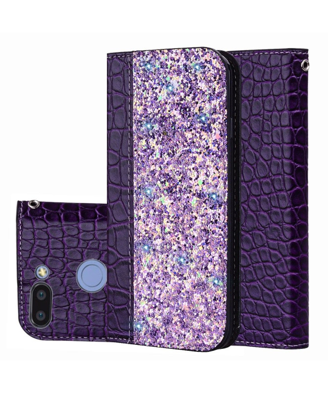 Xiaomi Redmi 6 - Étui luxury croco porte-carte