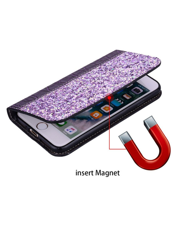 Xiaomi Redmi 6 - Étui luxury croco porte-carte