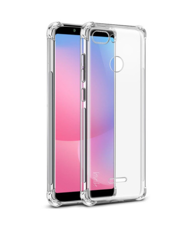 Xiaomi Redmi 6 - Coque transparente Class Protect + film protecteur