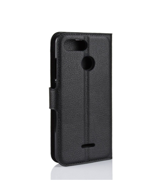 Xiaomi Redmi 6 - Housse style cuir porte cartes