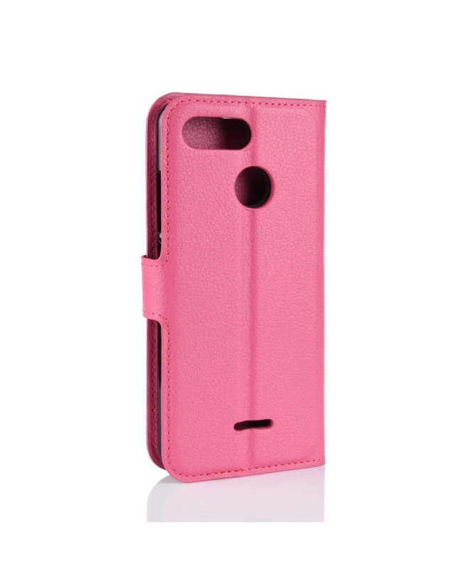 Xiaomi Redmi 6 - Housse style cuir porte cartes
