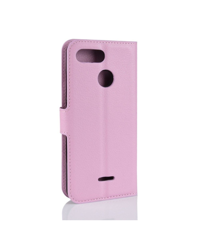 Xiaomi Redmi 6 - Housse style cuir porte cartes