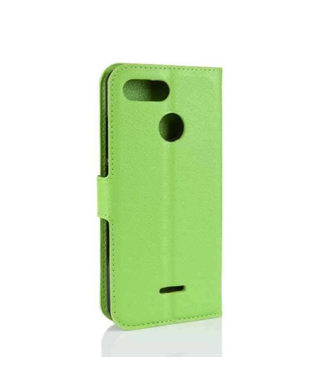 Xiaomi Redmi 6 - Housse style cuir porte cartes