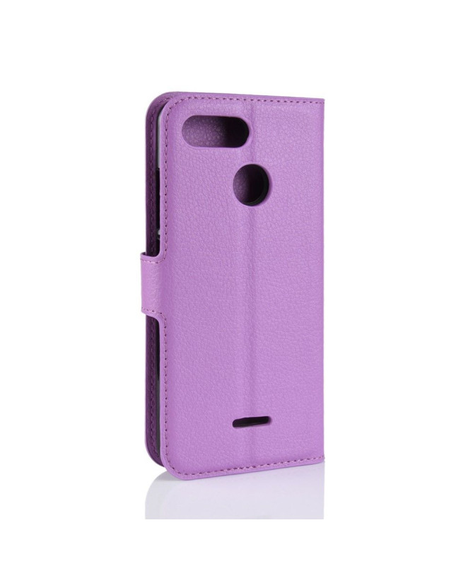 Xiaomi Redmi 6 - Housse style cuir porte cartes