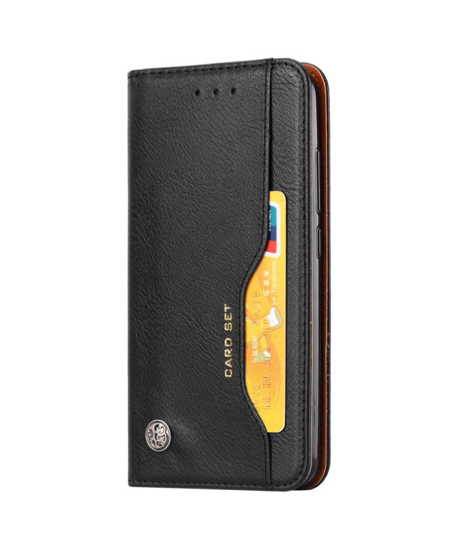 Xiaomi Redmi 6 - Étui porte cartes cuir stand case