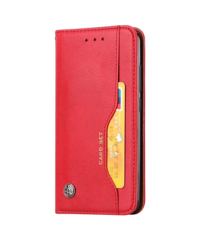 Xiaomi Redmi 6 - Étui porte cartes cuir stand case
