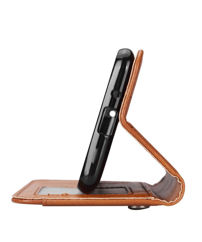 Xiaomi Redmi 6 - Étui porte cartes cuir stand case
