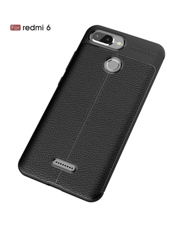 Coque Xiaomi Redmi 6 texturée style cuir