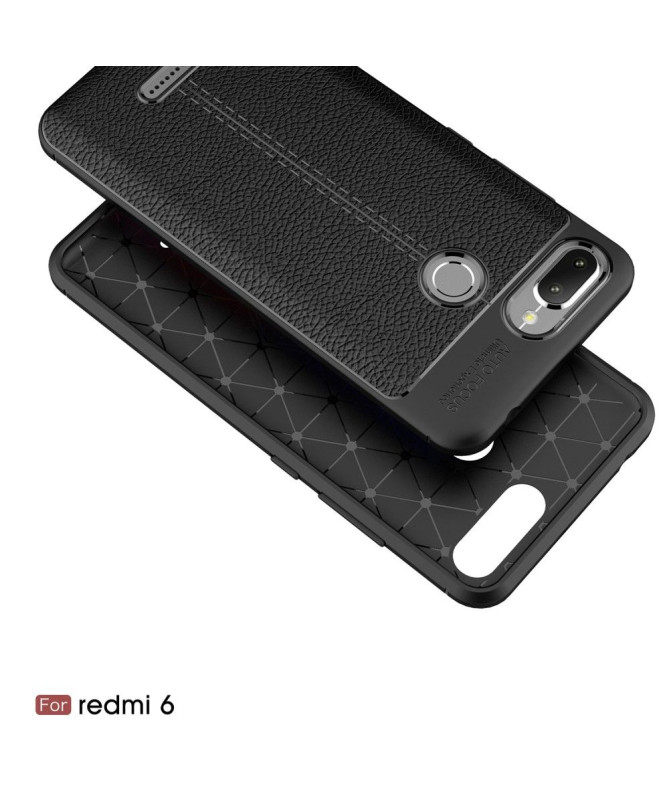 Coque Xiaomi Redmi 6 texturée style cuir