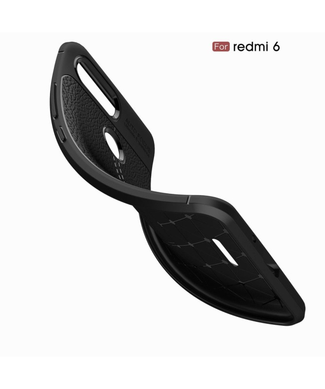 Coque Xiaomi Redmi 6 texturée style cuir