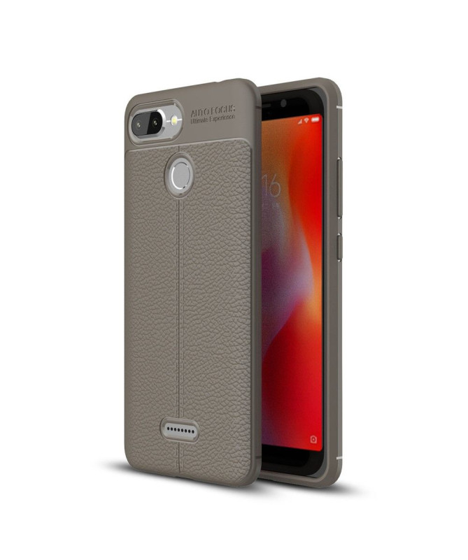 Coque Xiaomi Redmi 6 texturée style cuir