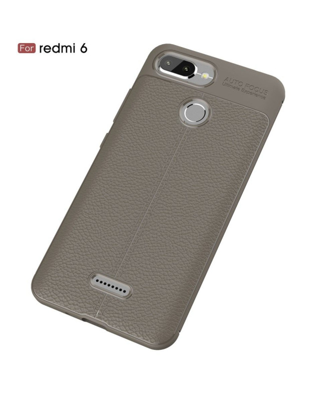 Coque Xiaomi Redmi 6 texturée style cuir