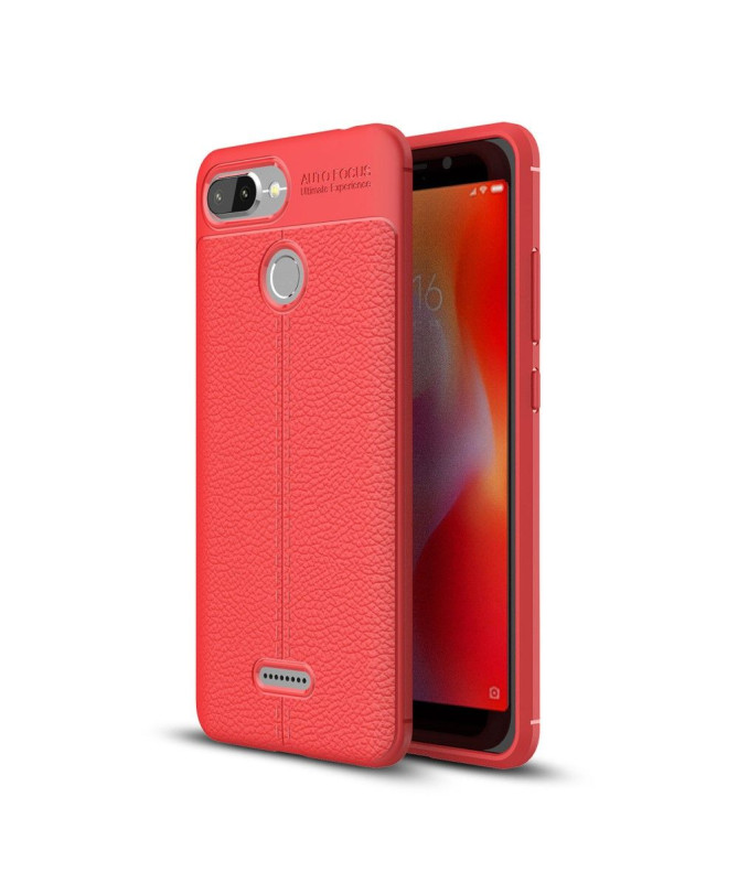 Coque Xiaomi Redmi 6 texturée style cuir