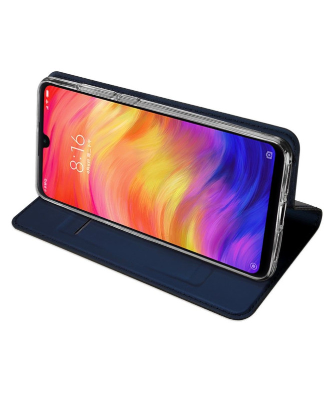 Xiaomi Redmi Note 7 - Étui Business imitation cuir